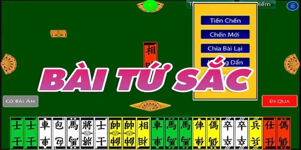 game bài tứ sắc - Bài tứ sắc (4 lá)